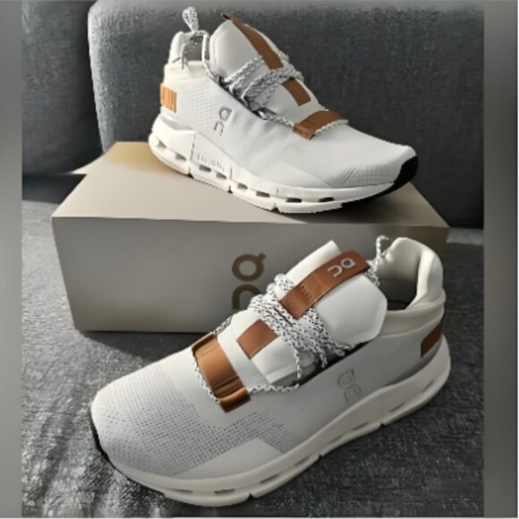 On Running Shoes - 💎✨On Cloudnova Casual Fashion Running Sneakers White Pearl💎✨